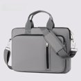 thumbnail image 1 of Bolso de hombro antisísmico para ordenador portátil, bolso de negocios para portátil de 14/15,6/17,3 pulgadas, bolso interior tipo maletín, 1 of 5