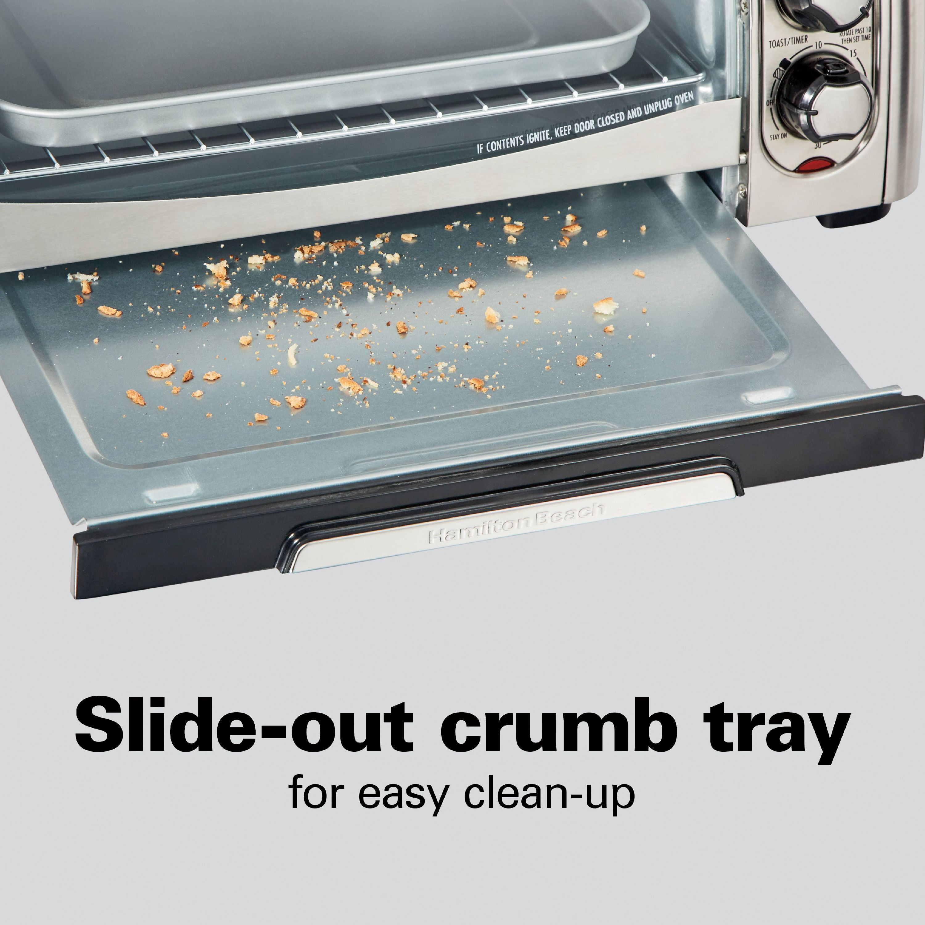 Giveaway - Hamilton Beach® Easy Reach® Sure-Crisp® Air Fryer Toaster Oven  (31523)