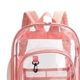 thumbnail image 3 of Hariumiu PVC Backpack Waterproof Heavy-duty Large Pvc Clear Backpack with Adjustable Shoulder Strap Transparent School Bag for Sports Hiking Travel, 3 of 12