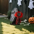 thumbnail image 5 of Halloween Metal Cat Card Slot 3D Decorative Yard Stake Outdoor Party Sign Garden, 5 of 5