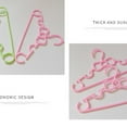thumbnail image 3 of 5Pcs/set Baby Clothes Plastic Hangers Long Lasting Clothes Hangers Set Infant Toddler Shirt Drying Rack, 3 of 10