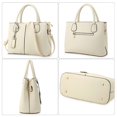 thumbnail image 2 of BadPiggies Women Satchel Handbags Top Handle Purse Medium Tote Bag Vegan Leather Shoulder Bag, 2 of 10