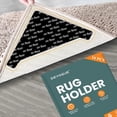 thumbnail image 1 of DEVOGUE 16PCS Rug Gripper Tape Dual Sided Washable & Removable Prevent Curling Corner Carpet Tape - Keep Rug in Place Non Slip Adhesive Rug Tape for Hardwood Floors and Tile, 1 of 8