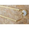 thumbnail image 3 of Kingston Brass Ba1113Pb - Toallero Doble Victoriano De 24.0 In, Latón Pulido, 3 of 5