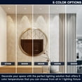 thumbnail image 2 of LUXRITE 4" LED Trimless Spotlight with Wall Washer Trim 25W, 2000LM, 5CCT, 38, Dimmable, IC Rated, ETL, White 4 Pack, 2 of 7