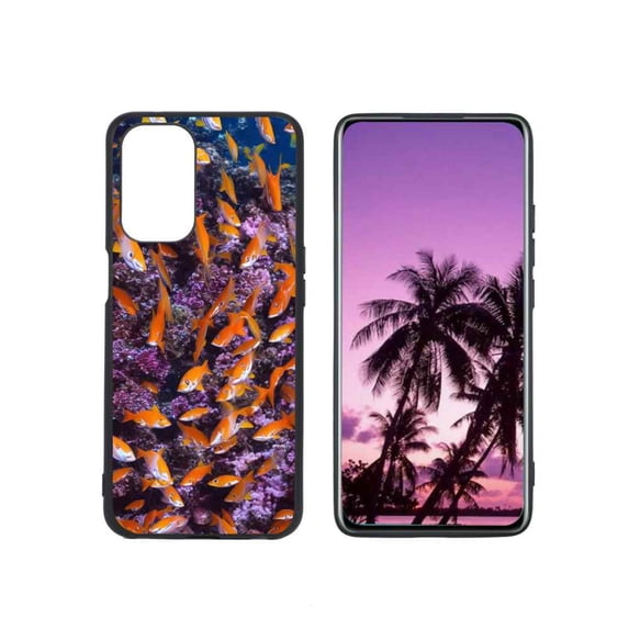 Fishes-226 Phone Case, Degined for OnePlus Nord N200 5G Case Men Women, Flexible Silicone Shockproof Case for OnePlus Nord N200 5G
