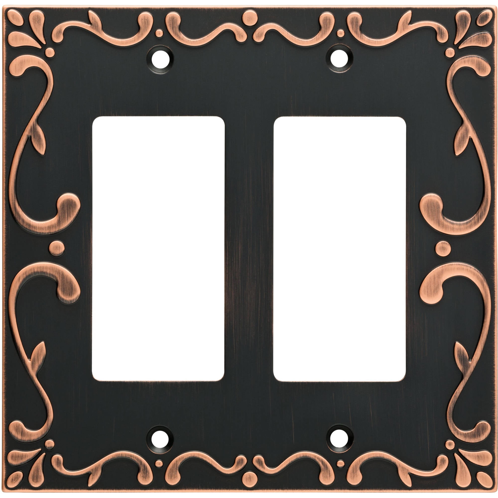 Franklin Brass Classic Lace Double Rocker Wall Plate
