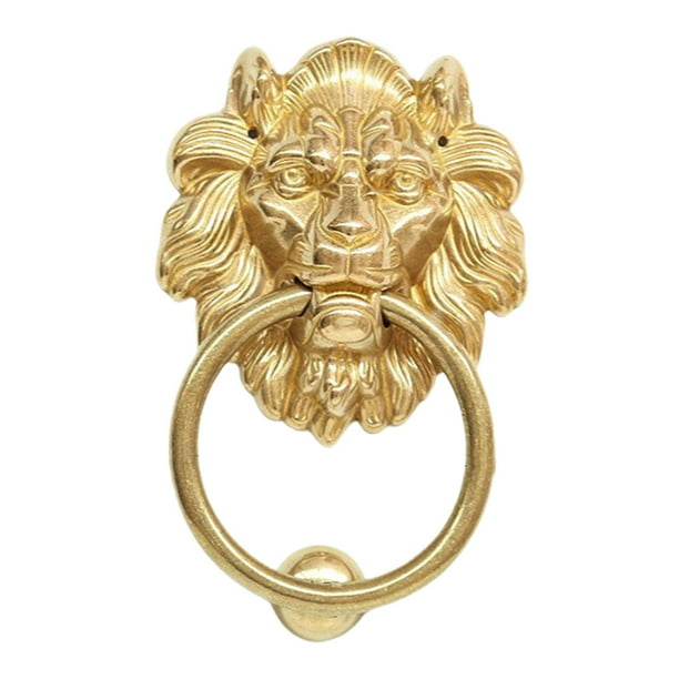 Aldaba de puerta con, aldaba de puerta, manija con, aldaba decorativa para puerta de entrada, Estilo D