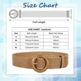 thumbnail image 6 of Zhengup Woven Belt for Women Straw Elastic Stretch Waist Belt Boho Belts Ladies Summer Beach Dress Belts, 6 of 6