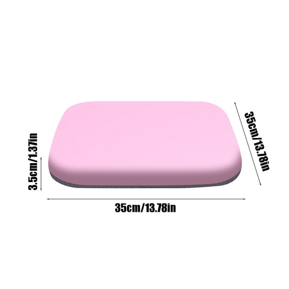 YYUZH Memory Foam Chair Cushion with Slow Rebound, Non-Slip Breathable Cover for Office Car Home Seat Pad Comfort Support Pad