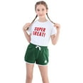 thumbnail image 4 of Girls' Active Cotton Colourful Shorts for Girls 3 Packs Kids Bike Running Summer Beach Athletic Sports 4-14 Years Casual, 4 of 7