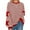 Red, variant on Oversized Sweatshirt for Women Stars and Stripes Long Sleeve Shirt Casual Crewneck Pullover Drop Shoulder Sweater Fall Sweatshirts for Women