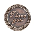 thumbnail image 2 of Moneda Conmemorativa de La Del Amor, Regalo de Cumpleaños, Recuerdo, Moneda Del Lenguaje Del Amor, 2 of 9