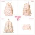 thumbnail image 6 of Soda Candy Coquette Bow School Backpack Set, 6 of 6