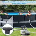thumbnail image 4 of Junta en T 12427 para Piscinas Ultra Frame. Compatible con Modelos de 4,5 A 4,8 Metros. Repuesto Duradero. 2 Unidades., 4 of 5
