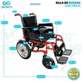 thumbnail image 3 of Silla De Ruedas Eléctrica Hi-fortune Color Rojo, 3 of 8
