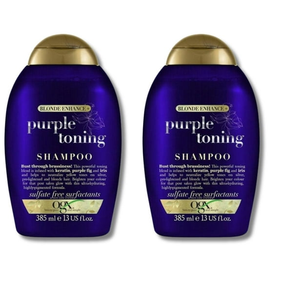 OGX Purple Toning Shampoo 385 ml 2 Pack