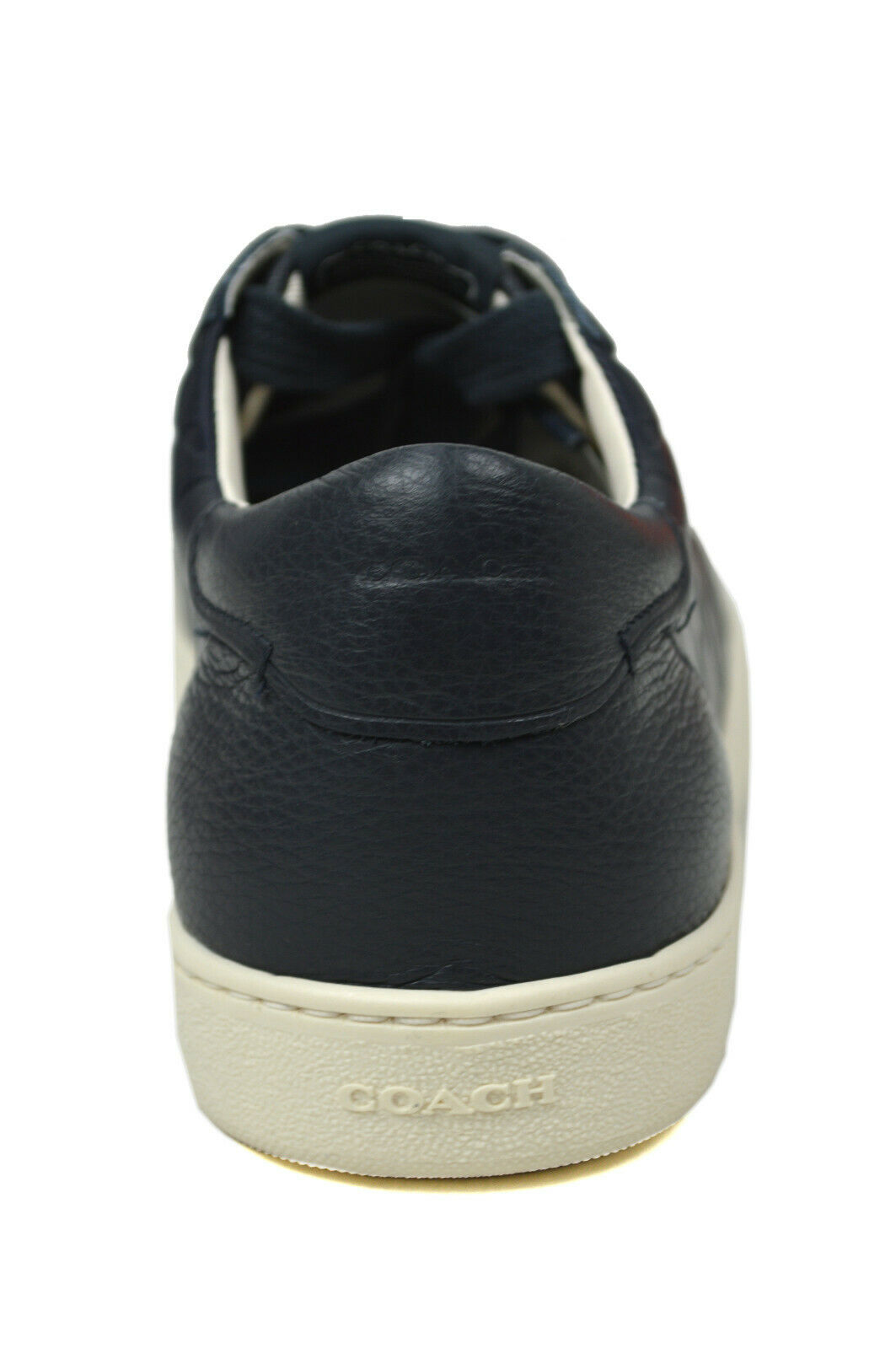 New  Coach Mens C126 Navy Blue Signature Leather Low Top Sneakers Sz 9.5 D 8994-3 - image 4 of 4