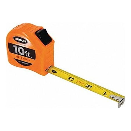 UPC: 0052837027941 | Keson Tape Measure 5/8 In x 10 ft Orange In/Ft PGT1810V