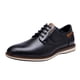 thumbnail image 1 of Bruno Marc Zapatos de vestir casuales azul marino para hombre LG19008M Talla 9 M US, 1 of 9