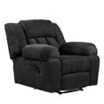 thumbnail image 4 of Sillón Reclinable Mecedora TRINITY Rexons 1 Plaza Negro, 4 of 8