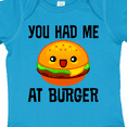 thumbnail image 4 of Inktastic You Had Me at Burger Boys or Girls Baby Bodysuit, 4 of 5