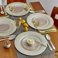 thumbnail image 4 of Silver Spoons 1892 Charger Plates, 20 PC, Glitz Champagne, 4 of 5