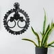 thumbnail image 4 of Reloj De Pared De Engranaje Mecánico Con Números Romanos, Engranajes Móviles Grandes De , Reloj Steampunk Industrial De Metal Realista, 4 of 7