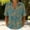 *Army Green, variant on ClodeEU Women's Collared Print Short Sleeve V Neck Blouse,Casual Loose Fit Top Pink,Women's Plus L