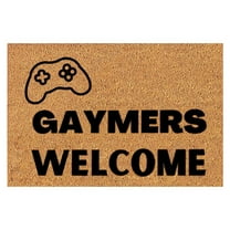 Clearance Colorful Gay Letter Doormats Funny Door Mats Outdoor Welcome Doormats Entrance Rug Farmhouse Decor Home Kitchen Floor Summer Door Mats Washable Low-Profile Inside Entry Doormats for Entryway