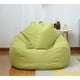 thumbnail image 1 of The color is as shown in the main picture 100*120cm Lazy Sofa Cover Chairs without Filler Linen Cloth Lounger Seat Bean Bag Pouf Puff Couch Tatami Living Room Furniture Cover(only Selling Bean Bags), 1 of 5