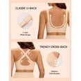 thumbnail image 4 of LUCKMEEY Plus Size Women Deep V Plunge Jelly Support Wirefree Seamless Convertible Bra, 4 of 7