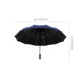 thumbnail image 3 of PATLOLLAV 60 Rib Folding Umbrella for Sunny and Rainy Days – Fully Automatic Large Reinforced Black Plastic Sunshade with UPF51+ Sun Protection and Quick-Dry Technology, 3 of 6