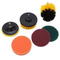 thumbnail image 4 of Accesorio de cepillo para taladro, juego de 6 piezas, kit de limpieza para fregar y depurar, juego de cepillos para taladro para detalles, máxima comodidad, 4 of 12