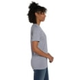 thumbnail image 3 of Hanes Nano-T Men`s T-shirt, 3X, Light Steel, 3 of 4