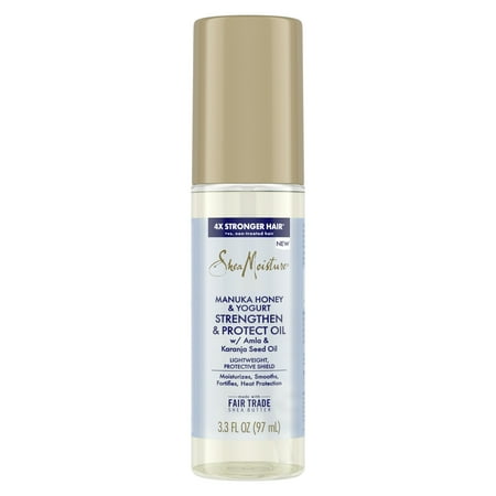 SheaMoisture Strengthen & Protect Women s Hair Oil Manuka Honey & Yogurt All Hair Type 3.3 oz
