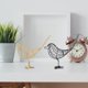 thumbnail image 3 of 2 PCS Hierro Arte Aves Forma de escritorio Decoración de escritorio Ornamento creativo para el hogar, 3 of 7