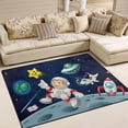 thumbnail image 2 of SKYSONIC Kid Jumping Space Lightweight Carpet Mats Area Soft Rugs Floor Mat Rug Home Decoration for Kids Room Living Room 80 x 58 inches, 2 of 6