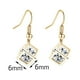 thumbnail image 3 of onlyliua Promoción de Temporada Pendientes Colgantes de Cristal de Moda, Pendientes Ovalados, Pendientes Largos, Regalo, Joyería, 3 of 3