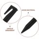 thumbnail image 3 of unbranded 100Ud Estacas Plásticas Negras Para Jardín Y Carpas Con Alta Durabilidad, 3 of 8