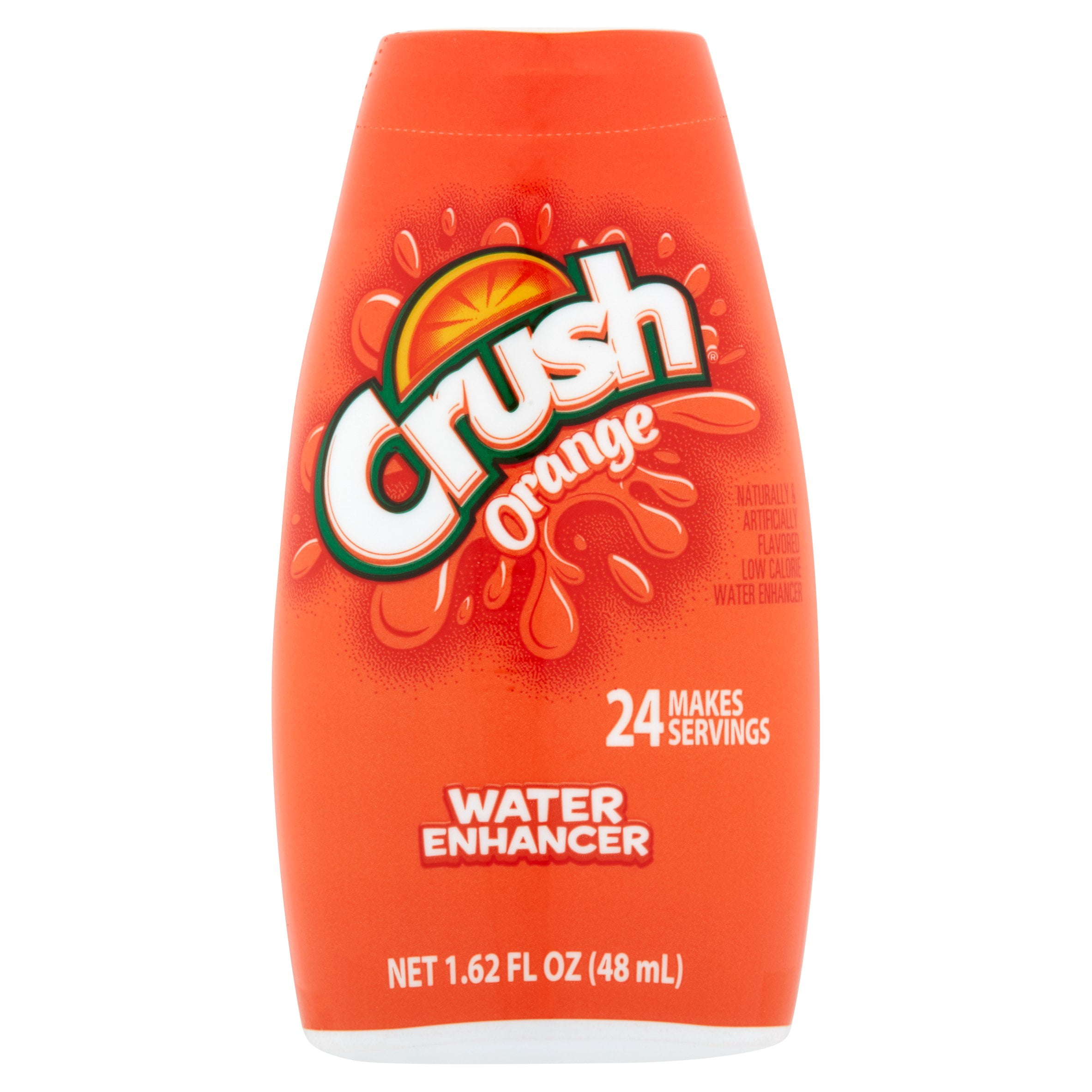 Crush Orange Water Enhancer, 1.62 fl oz, 12 pack