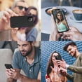 thumbnail image 2 of DTTO iPhone 12/12 Pro Case, Liquid Silicone Shockproof Cover [Enhanced Camera and Screen Protection] with Honeycomb Grid Cushion for iPhone 12/12 Pro 6.1” 2020, Black, 2 of 7