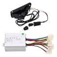 thumbnail image 2 of Kit de conversión para bicicletas eléctricas y triciclos - Motor cepillado de 12V 500W, controlador, pedal de acelerador - Marca YUNYI BRAND Deportes, 2 of 8