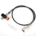 thumbnail image 4 of Fyydes CO2 Refill Adapter,CO2 Adapter Hose,36in W21.8-14 Spring Hose CO2 Adapter Kit With Release Valve Gold ASA For SodaStream, 4 of 8