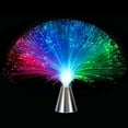 thumbnail image 2 of LED Fiber Optic Lamp Color Changing Fiber Optic Light Battery Powered RGB Fiber Optic Centerpiece Night Light Table Ornament for Home Office Christmas Wedding Party Decor, 2 of 9