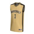 thumbnail image 2 of Youth GameDay Greats #1 Gold Vanderbilt Commodores Lightweight Collegiate Basketball Fashion Jersey, 2 of 4