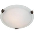 thumbnail image 2 of Artcraft Lighting AC2354BU Clip Flush Small Round Flush Mount Light, Brunito, 2 of 2