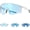 Blue, variant on Photochromic Cycling Glasses, UV400, Lightweight, for Hiking Cycling, Men Women