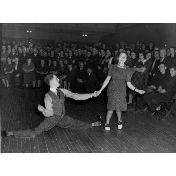 Jitterbug DanceDance Partners Dancing The Jitterbug At A Competetion