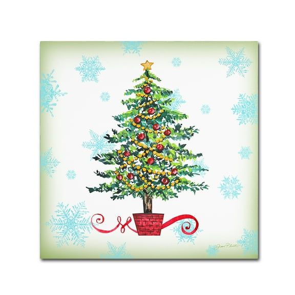 Trademark Fine Art 'Holiday Celebration 3' Canvas Art by Jean Plout